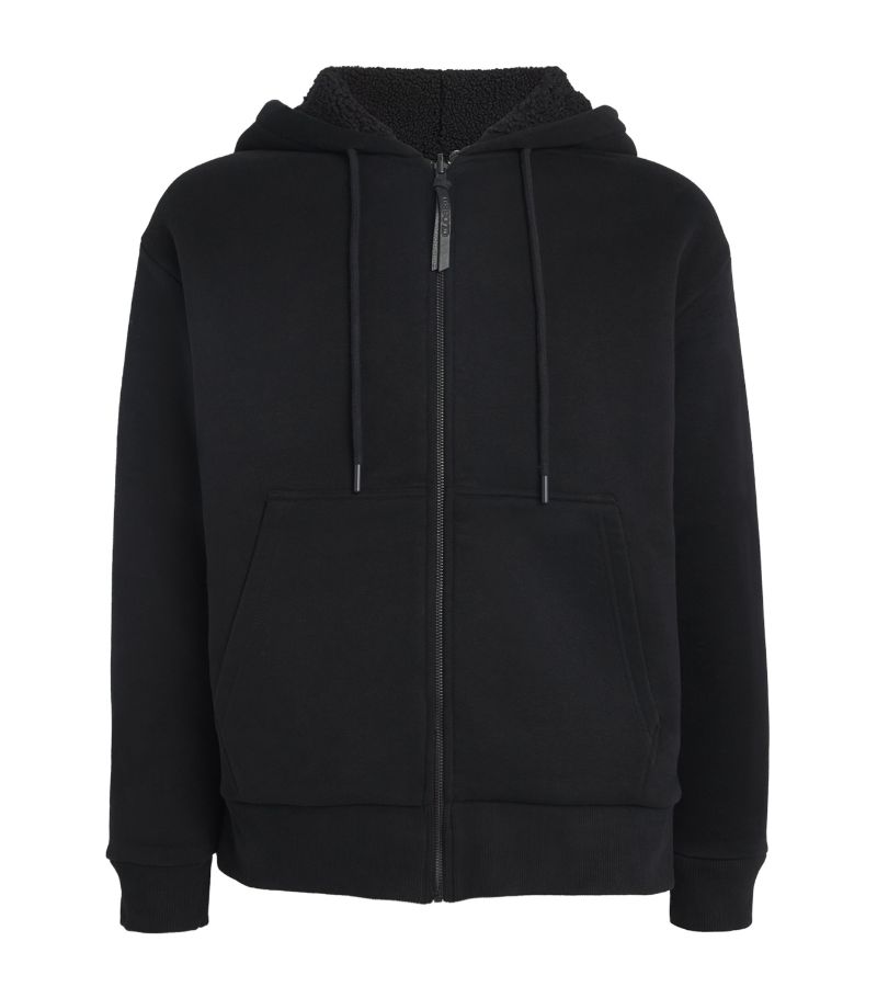 CLOSED Closed Teddy-Lined Zip-Up Hoodie