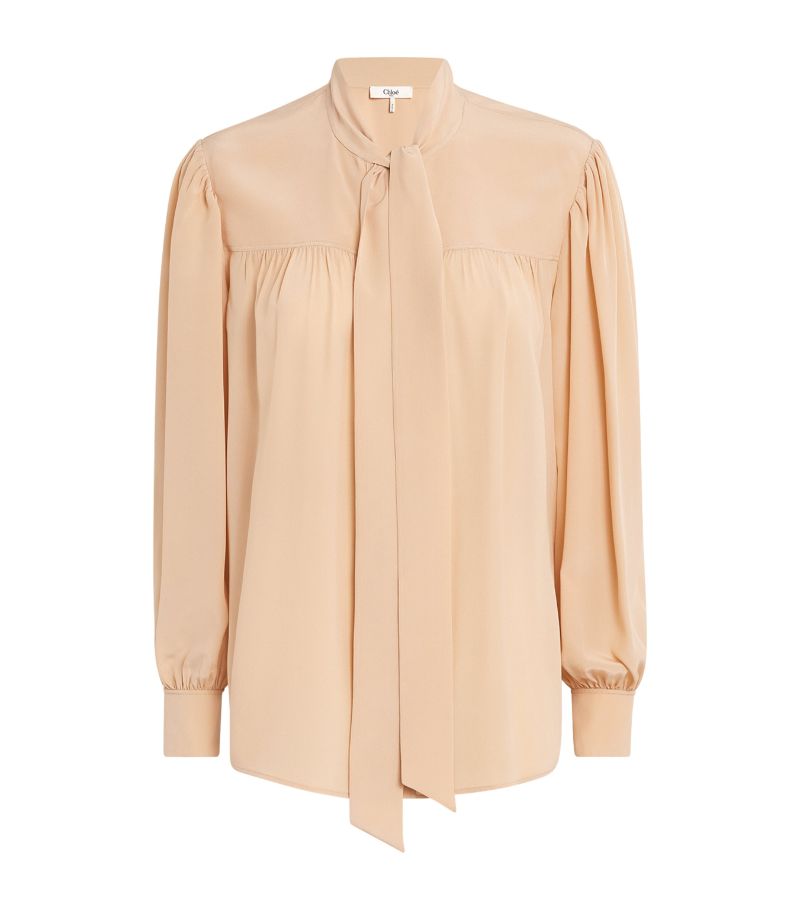 Chloé Chloé Silk Pussybow Blouse