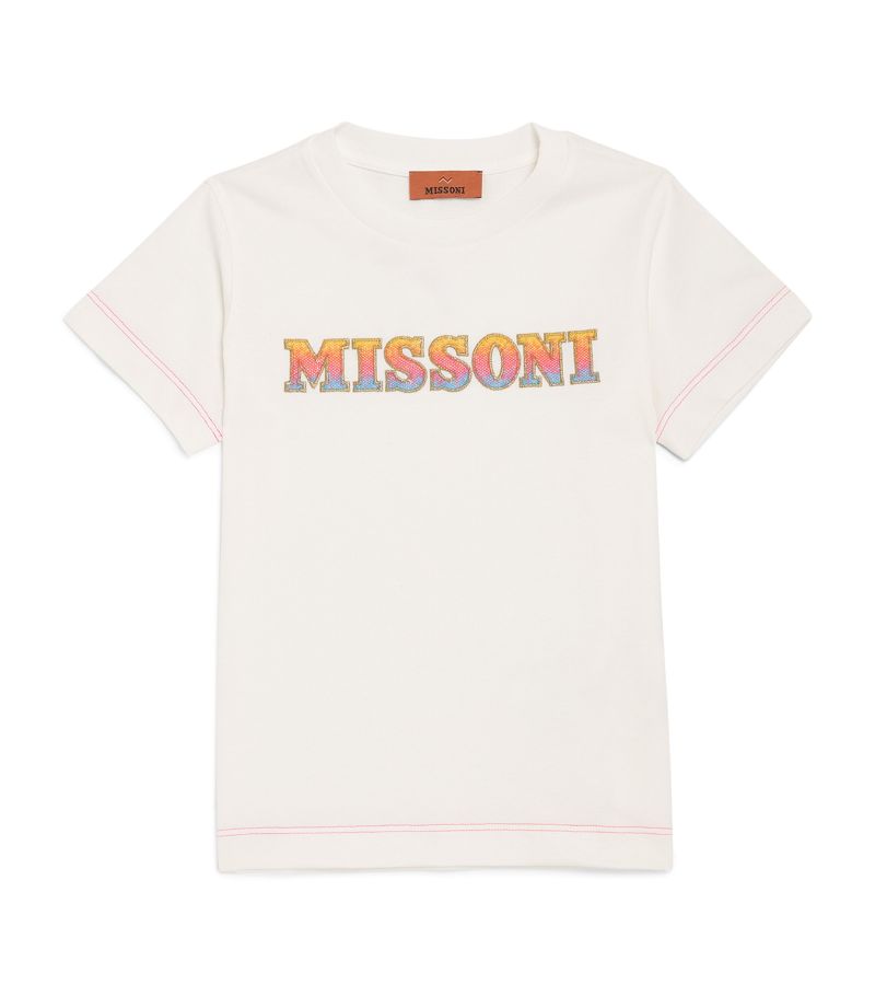 Missoni Kids Missoni Kids Logo-Embellished T-Shirt (4-10 Years)