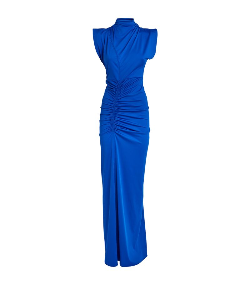 Victoria Beckham Victoria Beckham Ruched Maxi Dress