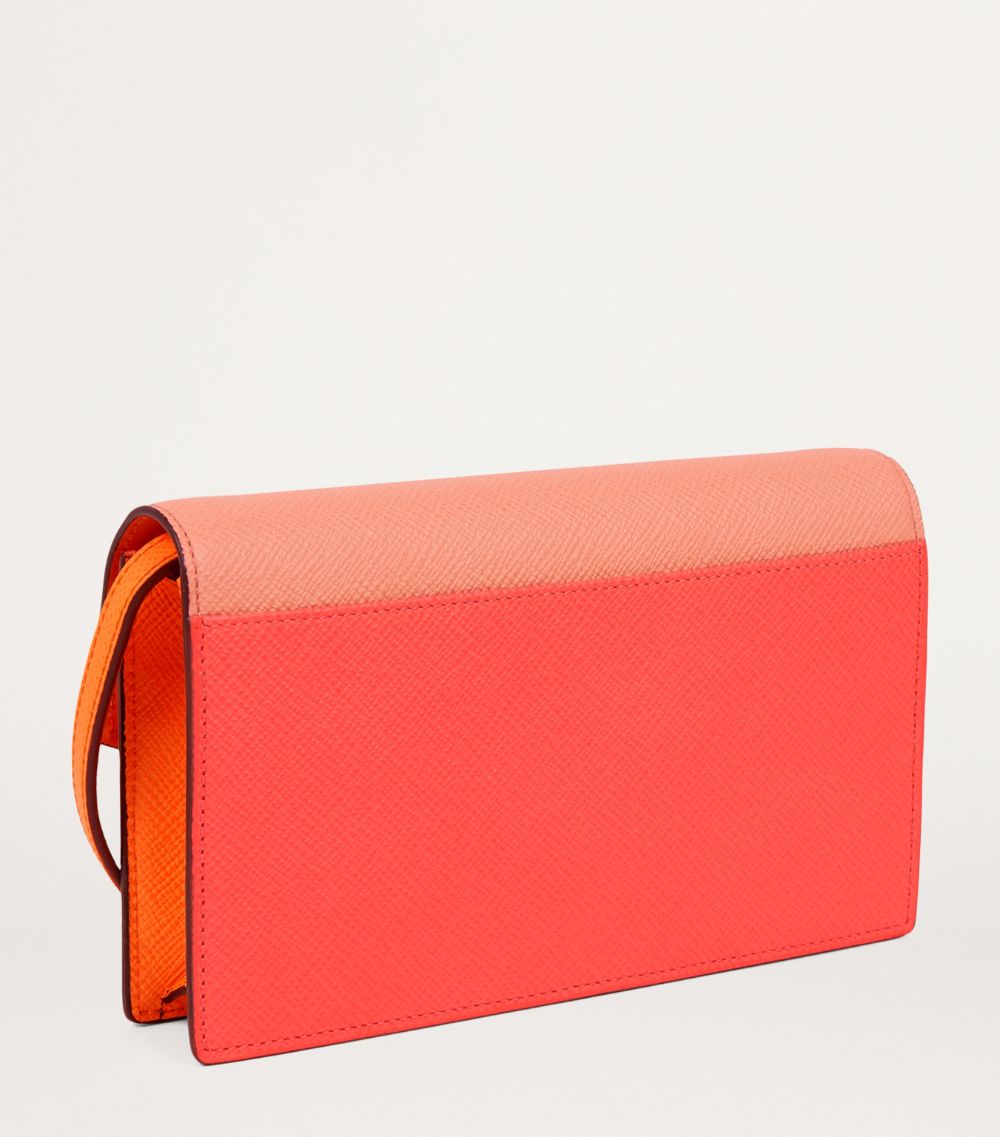 Smythson Smythson Panama Leather Envelope Cross-Body Bag