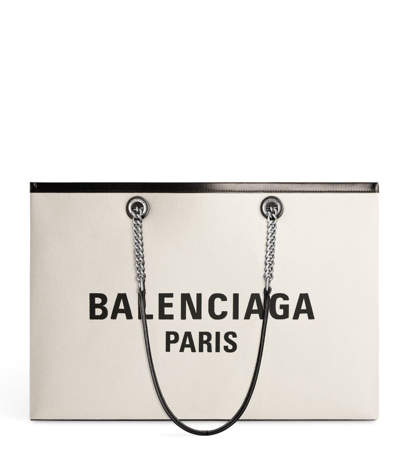 Balenciaga Balenciaga Large Canvas Duty Free Tote Bag