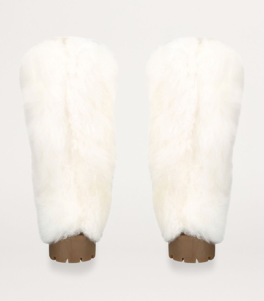 Yves Salomon Yves Salomon Merino Fur Ankle Boots