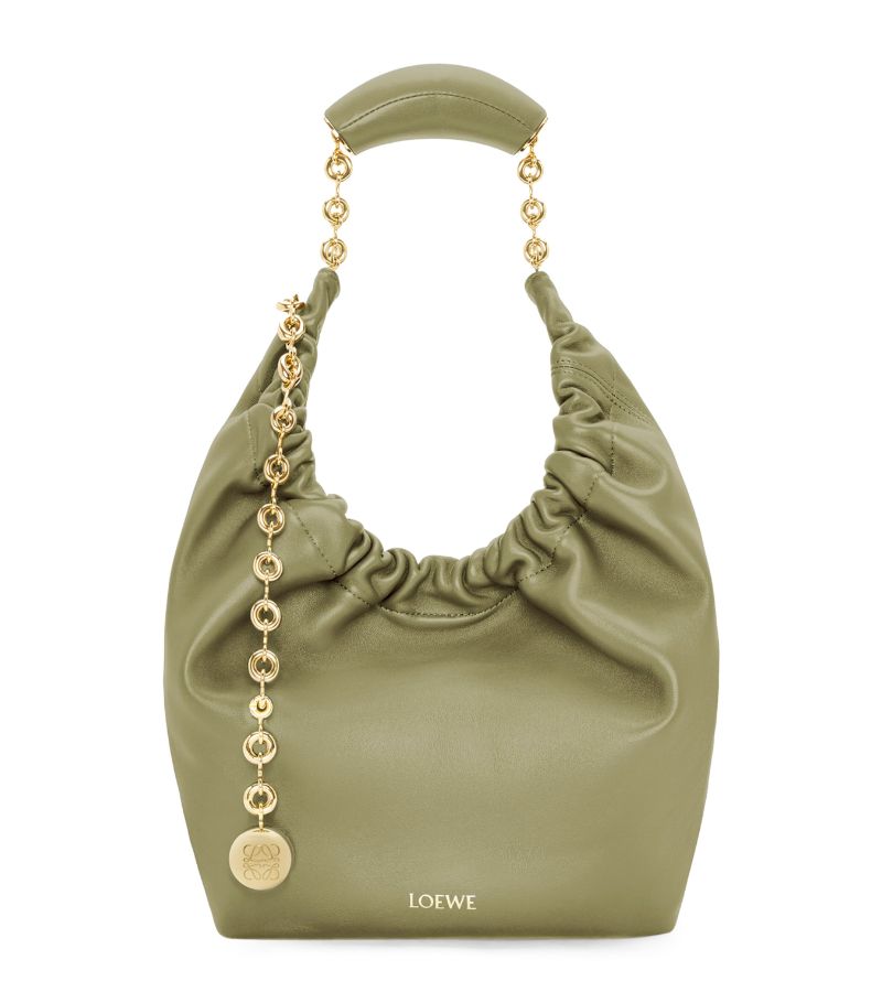 Loewe Loewe Small Leather Squeeze Top-Handle Bag