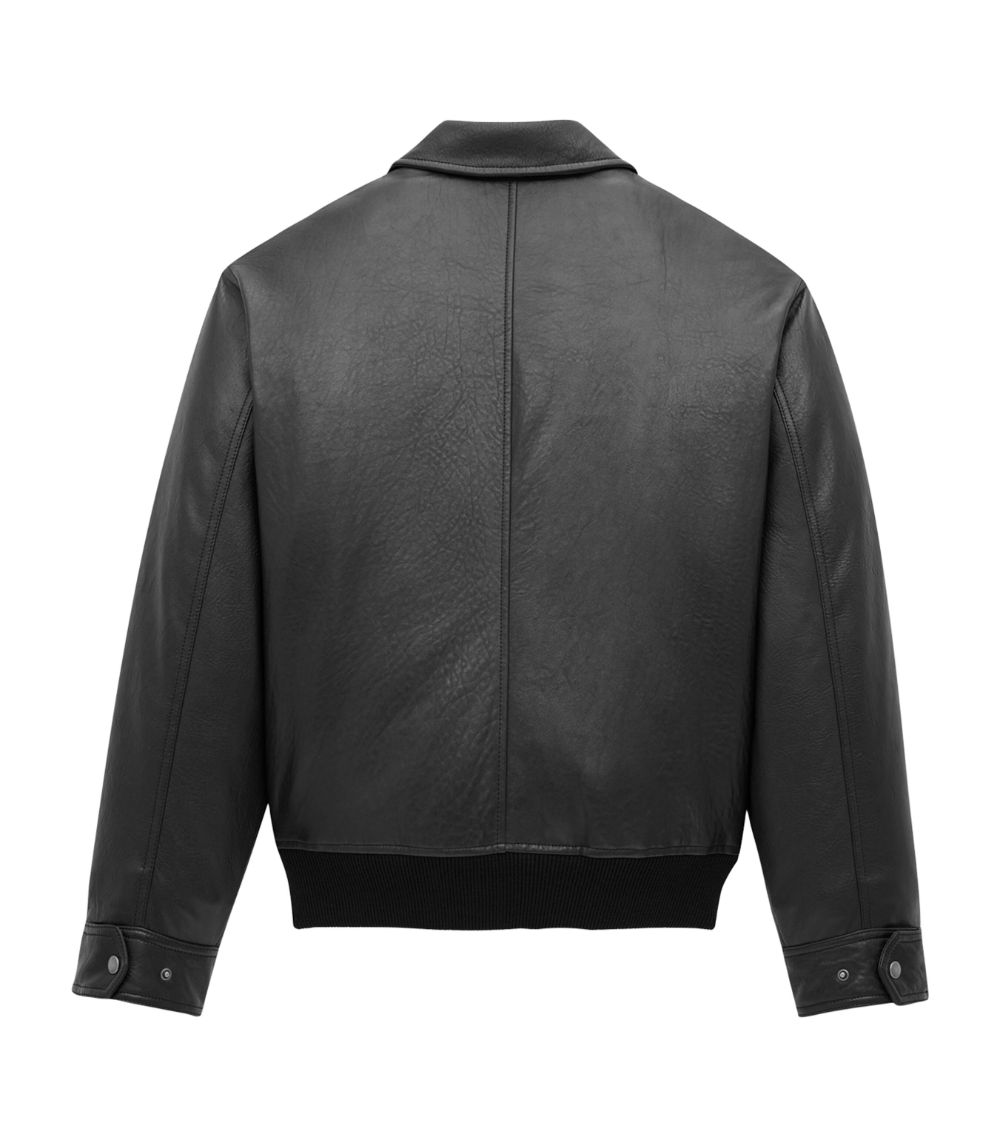 Saint Laurent Saint Laurent Lambskin Bomber Jacket