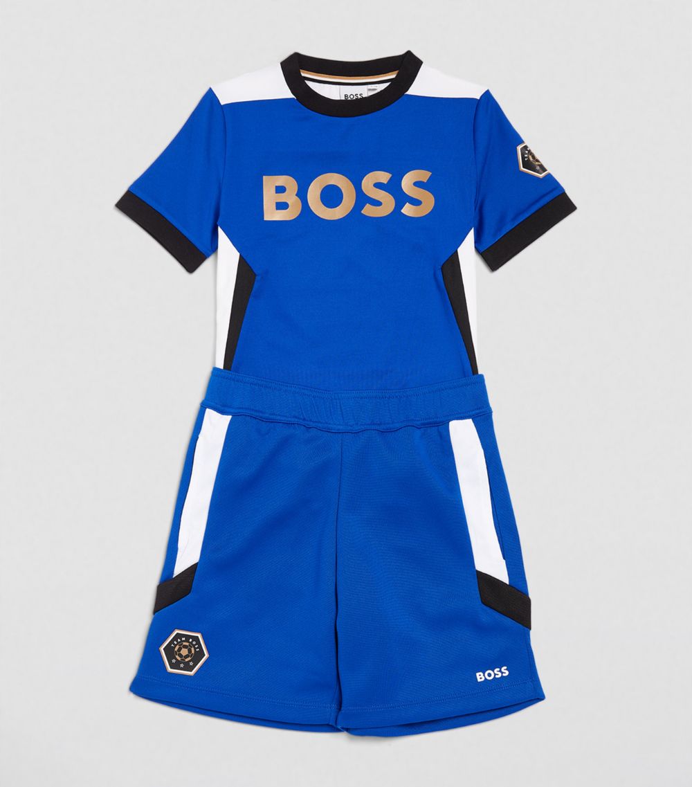 Boss Kidswear Boss Kidswear Logo Football T-Shirt (4-16 Years)