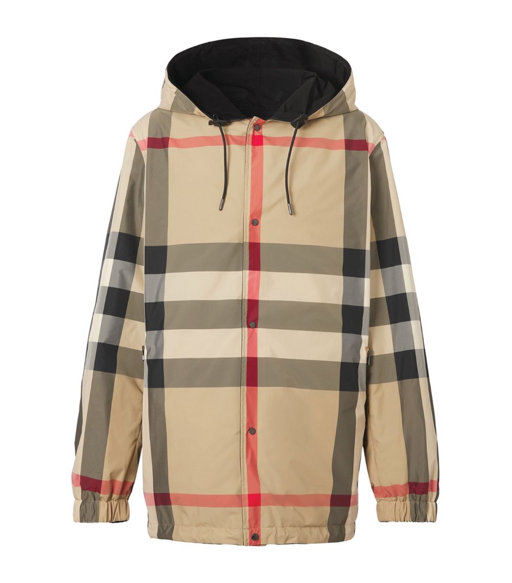 Burberry Burberry Reversible Check Hooded Jacket