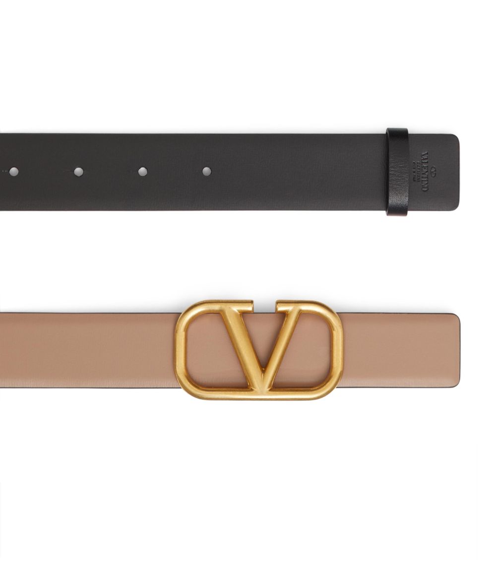 VALENTINO GARAVANI Valentino Garavani Reversible Vlogo Signature Belt