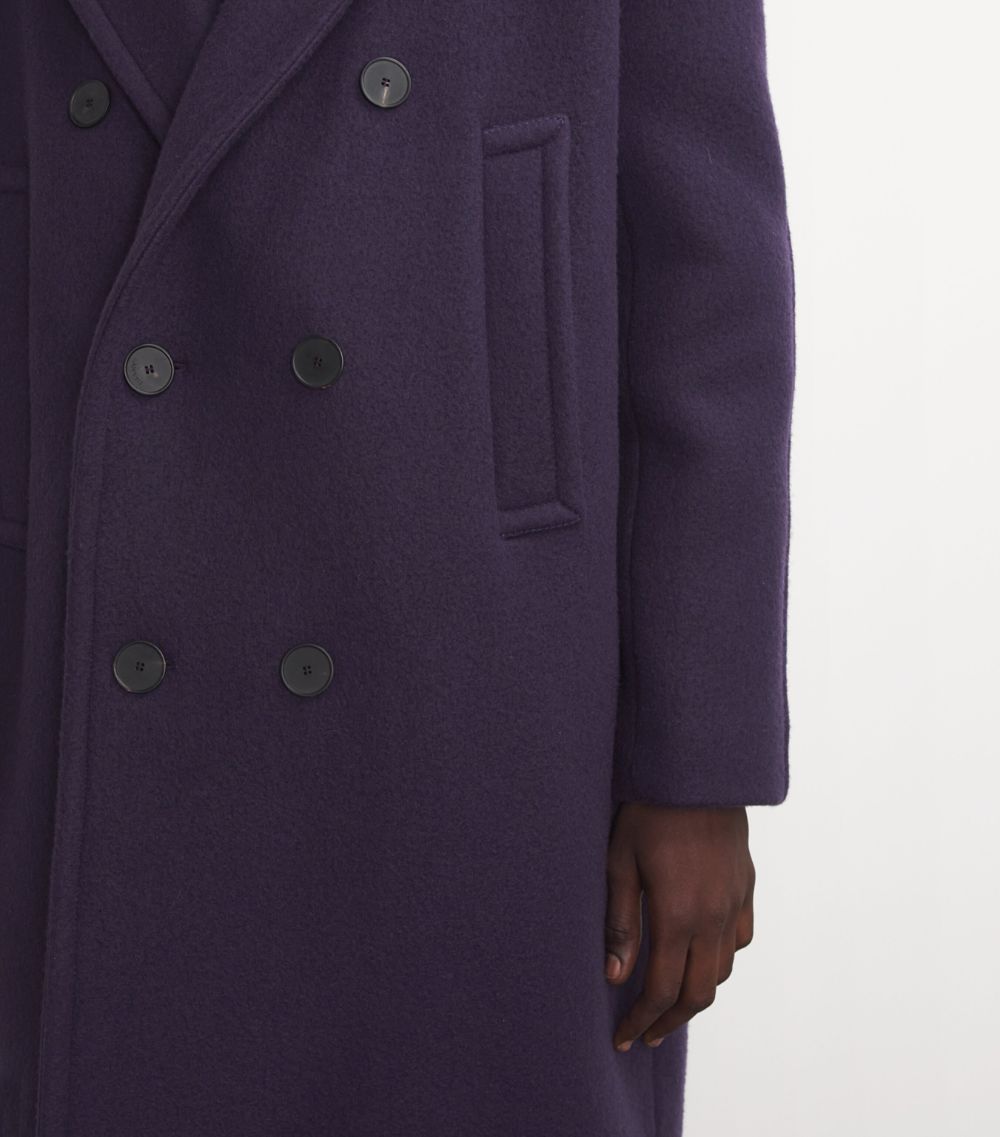 Lanvin Lanvin Wool Double-Breasted Pea Coat