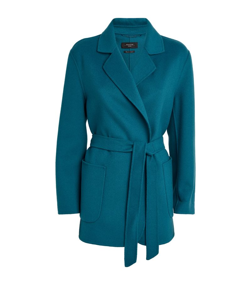 Weekend Max Mara Weekend Max Mara Wool-Blend Ellisse Wrap Coat