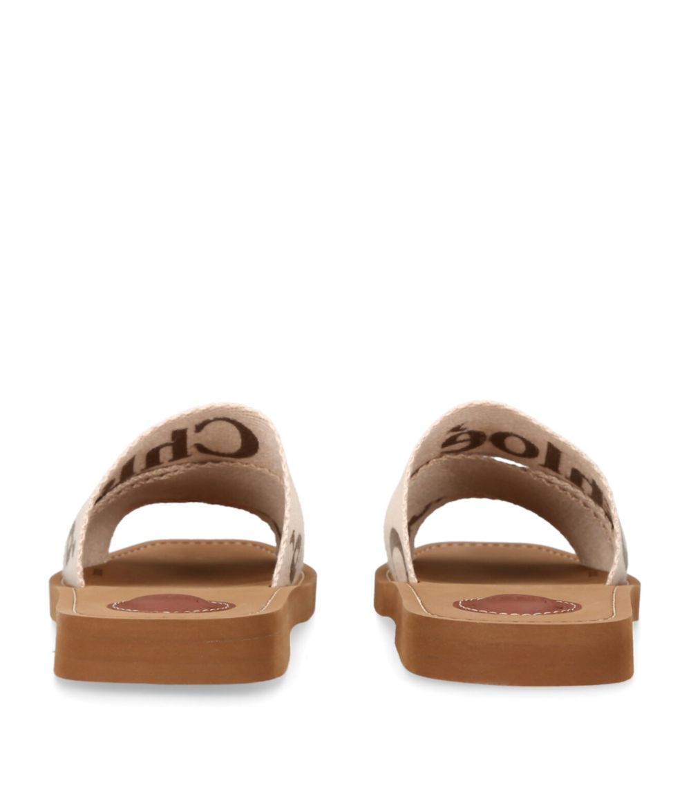 Chloé Chloé Logo Woody Slides