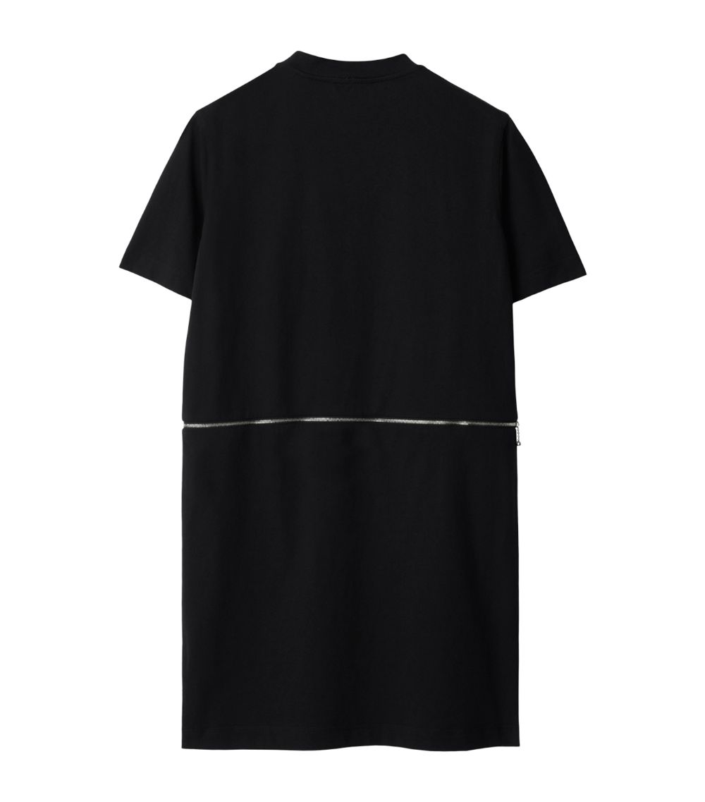 Burberry Burberry Cotton T-Shirt Mini Dress