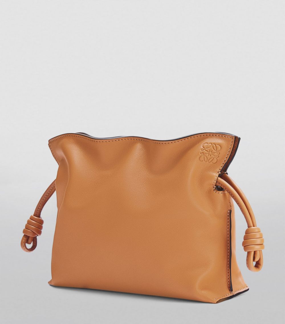 Loewe LOEWE Mini Leather Flamenco Clutch Bag