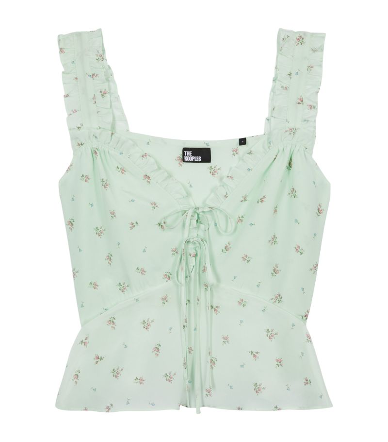 The Kooples The Kooples Silk Floral Cami