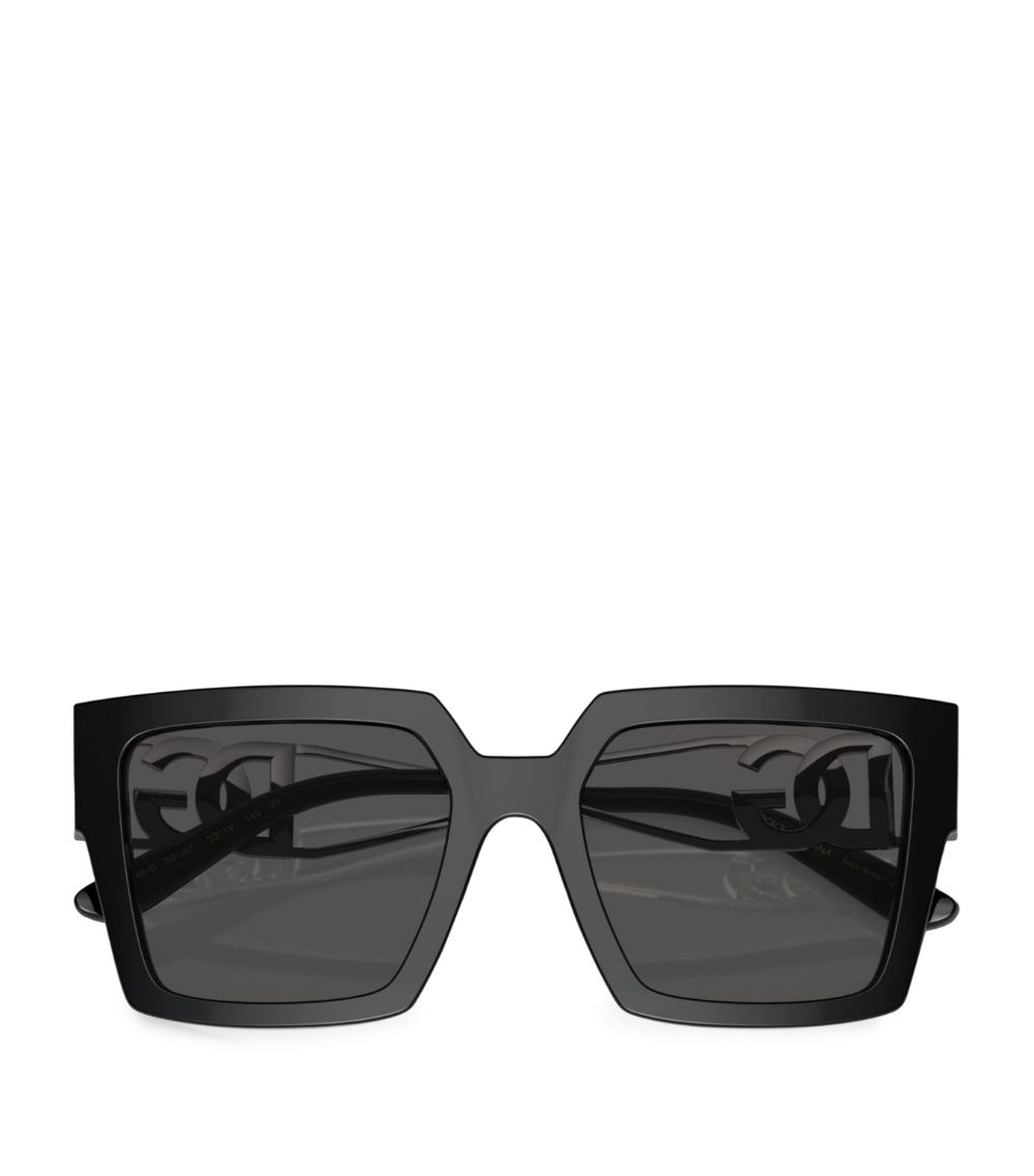 Dolce & Gabbana Dolce & Gabbana Square Logo Sunglasses