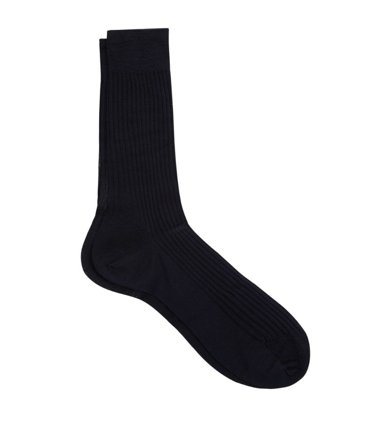 Pantherella Pantherella Egyptian Cotton Lisle Short Socks