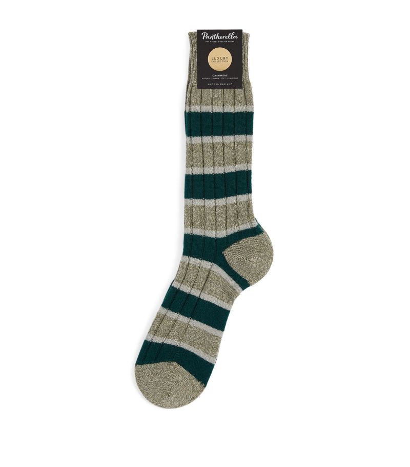 Pantherella Pantherella Cashmere-Blend Striped Socks