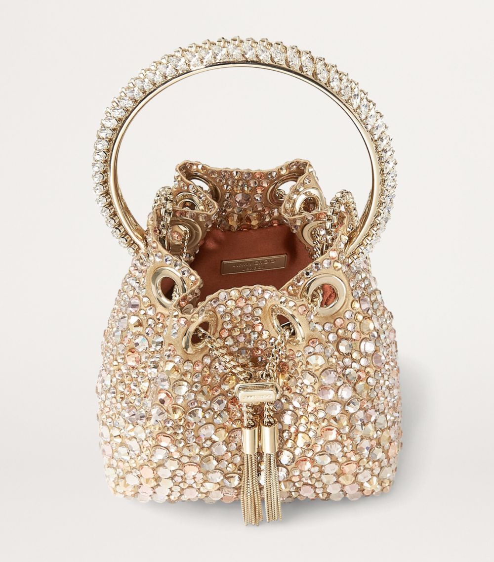 Jimmy Choo Jimmy Choo Micro Crystal-Embellished Bon Bon Bag