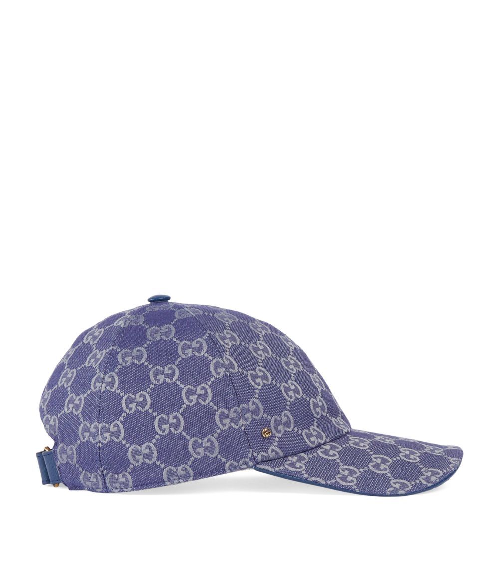 Gucci Gucci Cotton Gg Canvas Baseball Cap