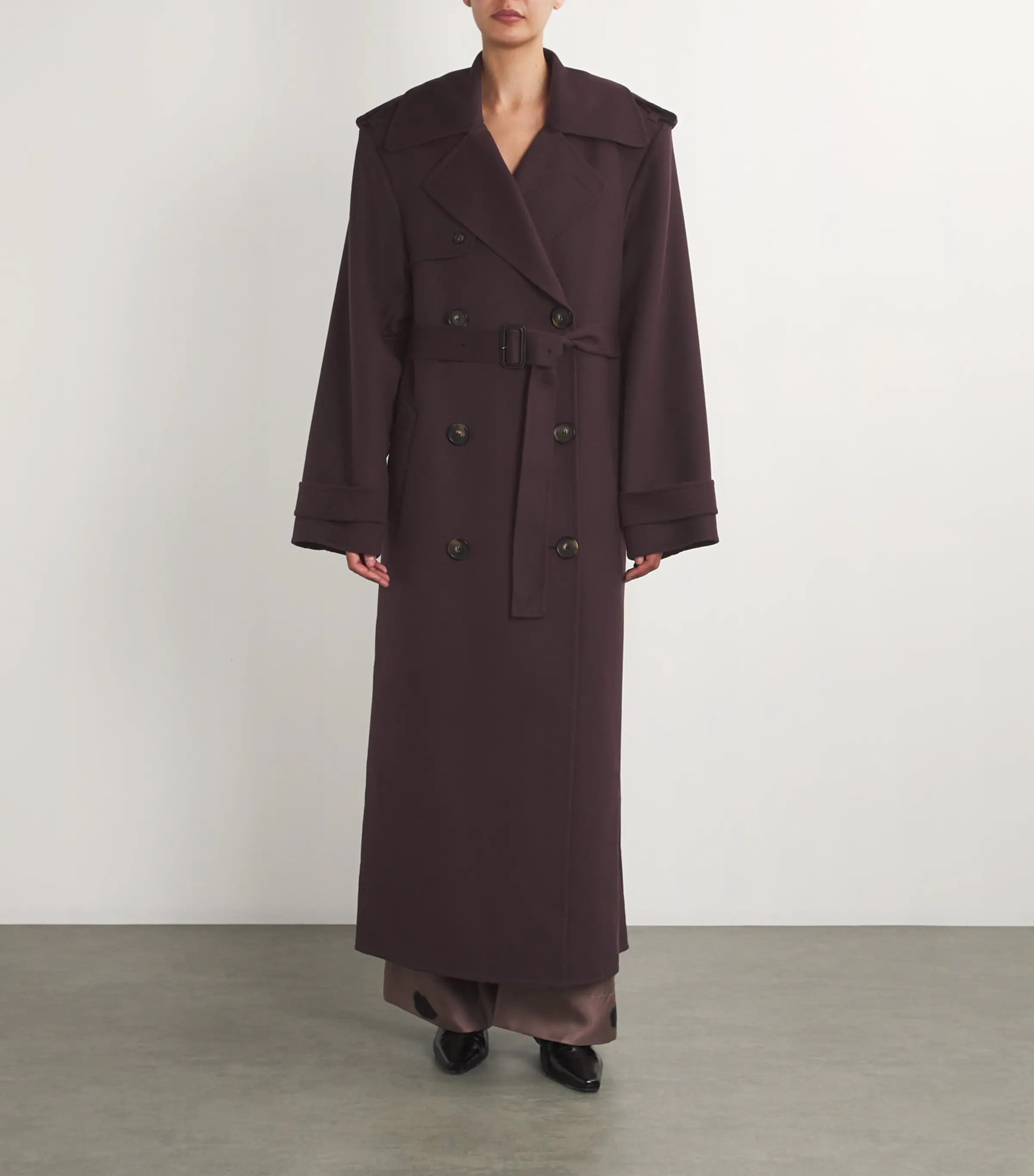 Stella McCartney Stella McCartney Double-Breasted Trench Coat