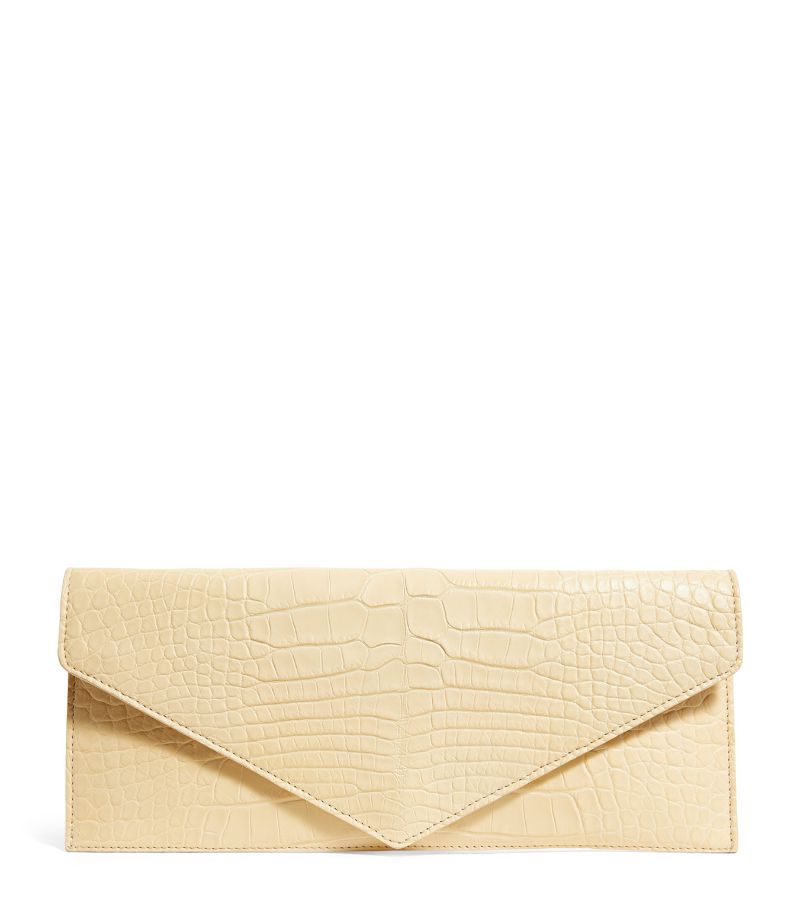 Maria Oliver Maria Oliver Alligator Amelia Clutch Bag