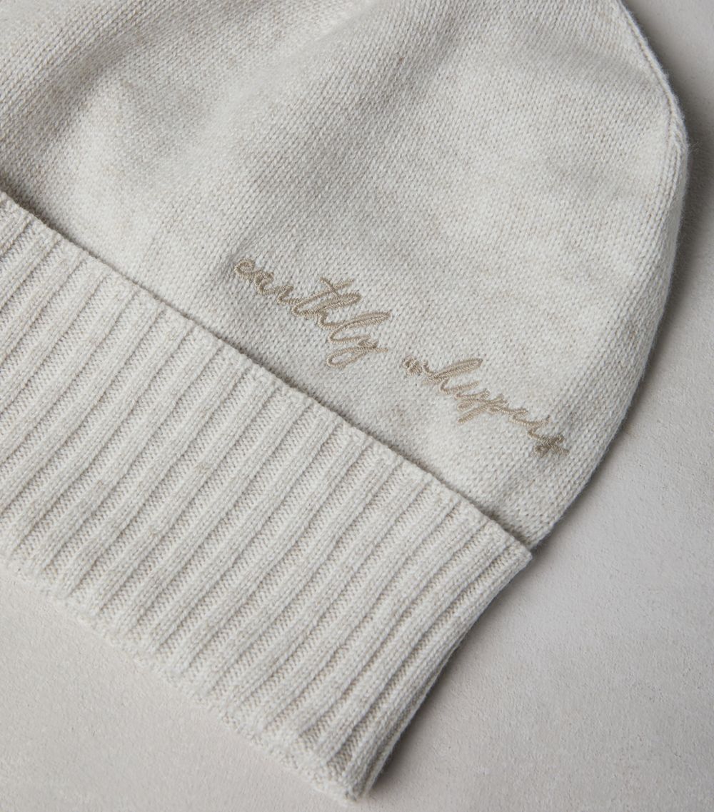 Brunello Cucinelli Brunello Cucinelli Wool-Cashmere-Silk Beanie