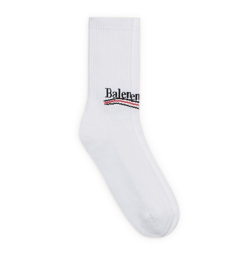 Balenciaga Balenciaga Logo Socks