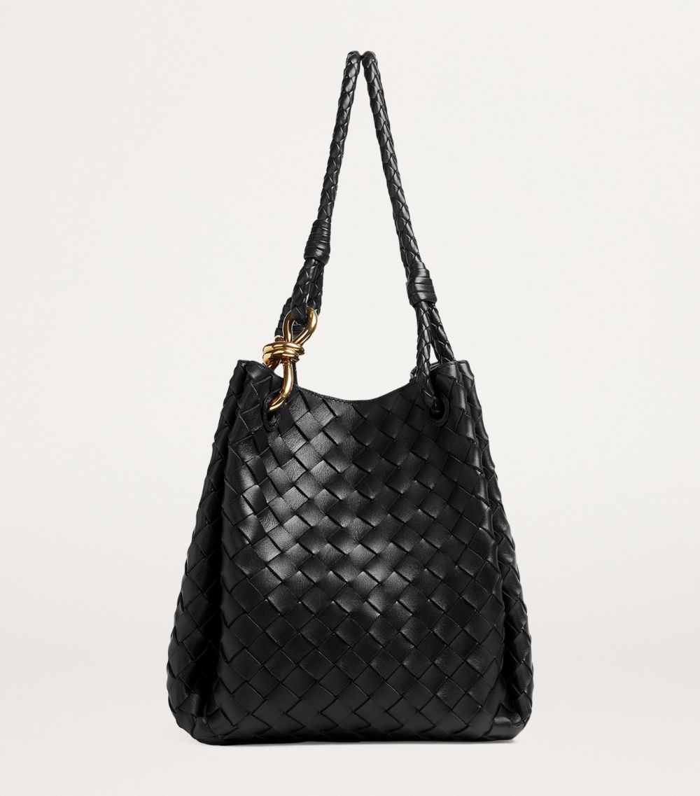 Bottega Veneta Bottega Veneta Large Leather Parachute Shoulder Bag