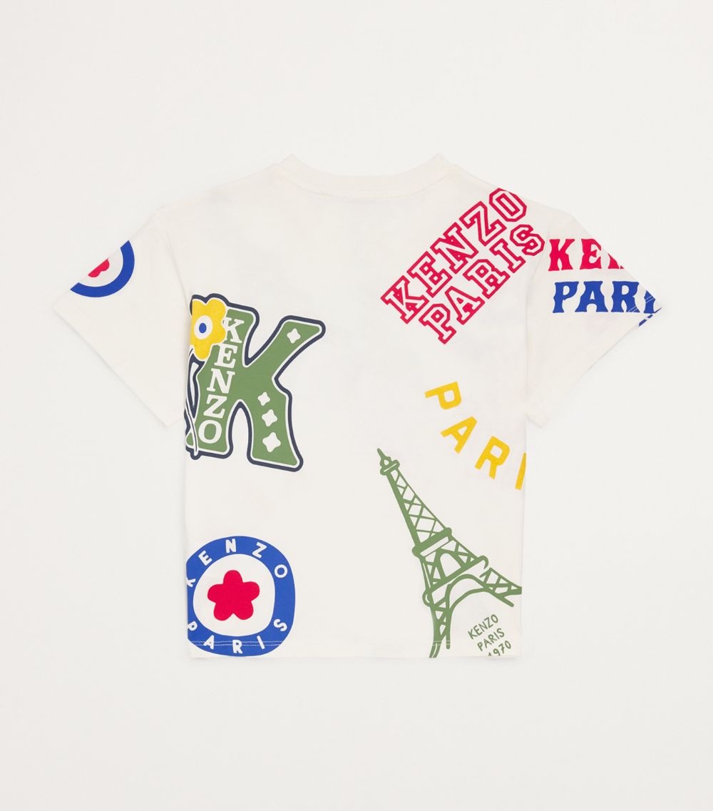 Kenzo Kids Kenzo Kids Graphic Logo T-Shirt (2-14 Years)