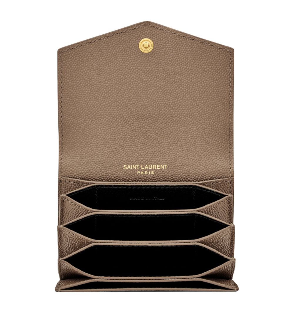 Saint Laurent Saint Laurent Uptown Flap Card Case