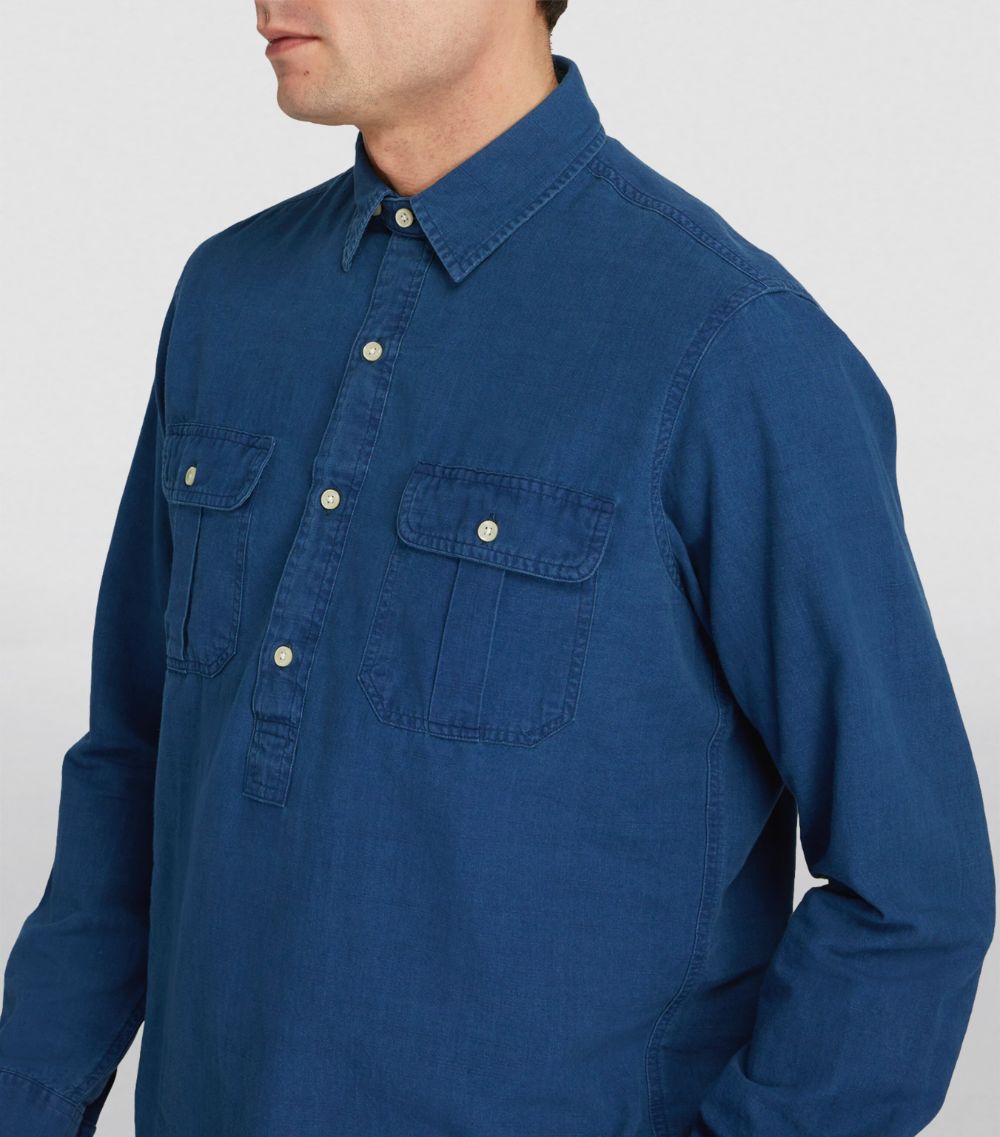 Polo Ralph Lauren Polo Ralph Lauren Cotton Half-Button Shirt