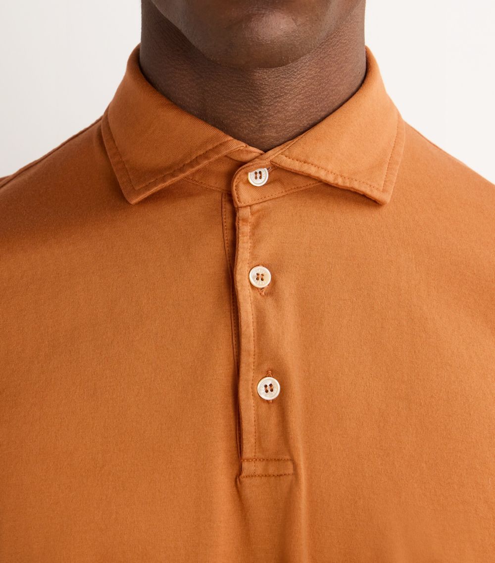 Fedeli Fedeli Organic Giza Cotton Polo Shirt