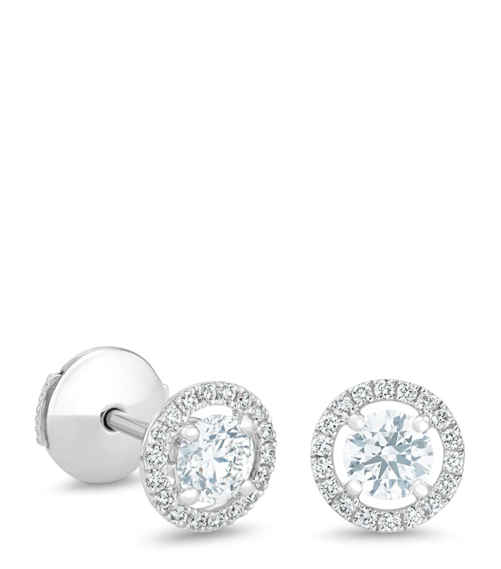 De Beers Jewellers De Beers Jewellers White Gold And Diamond My First De Beers Aura Stud Earrings