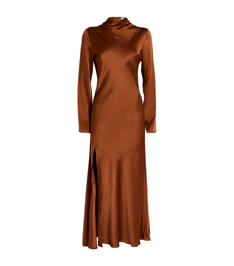 Lapointe LAPOINTE Long-Sleeve Maxi Dress