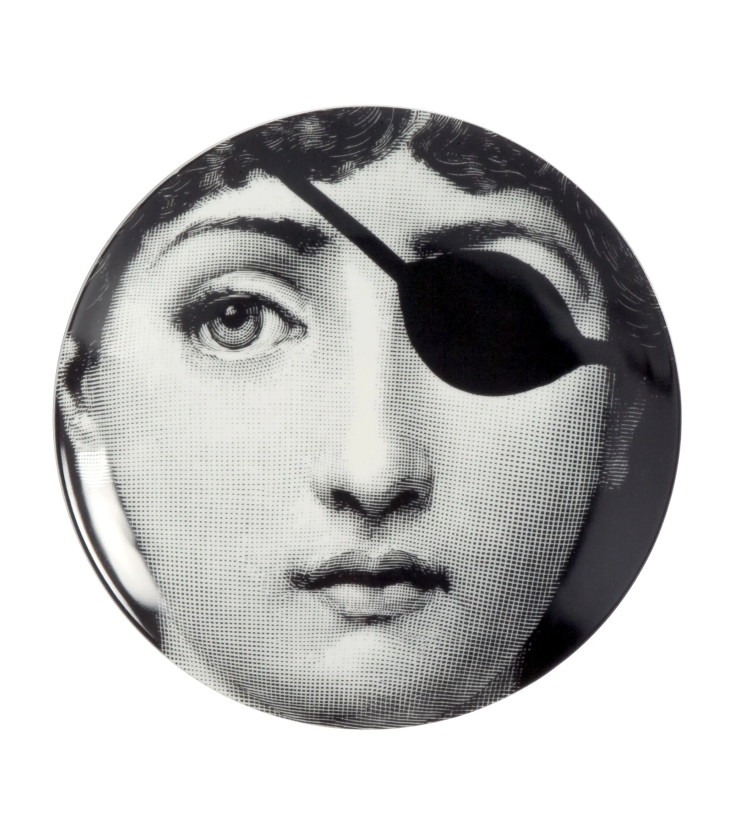 Fornasetti Fornasetti Tema e Variazioni No. 8 Wall Plate