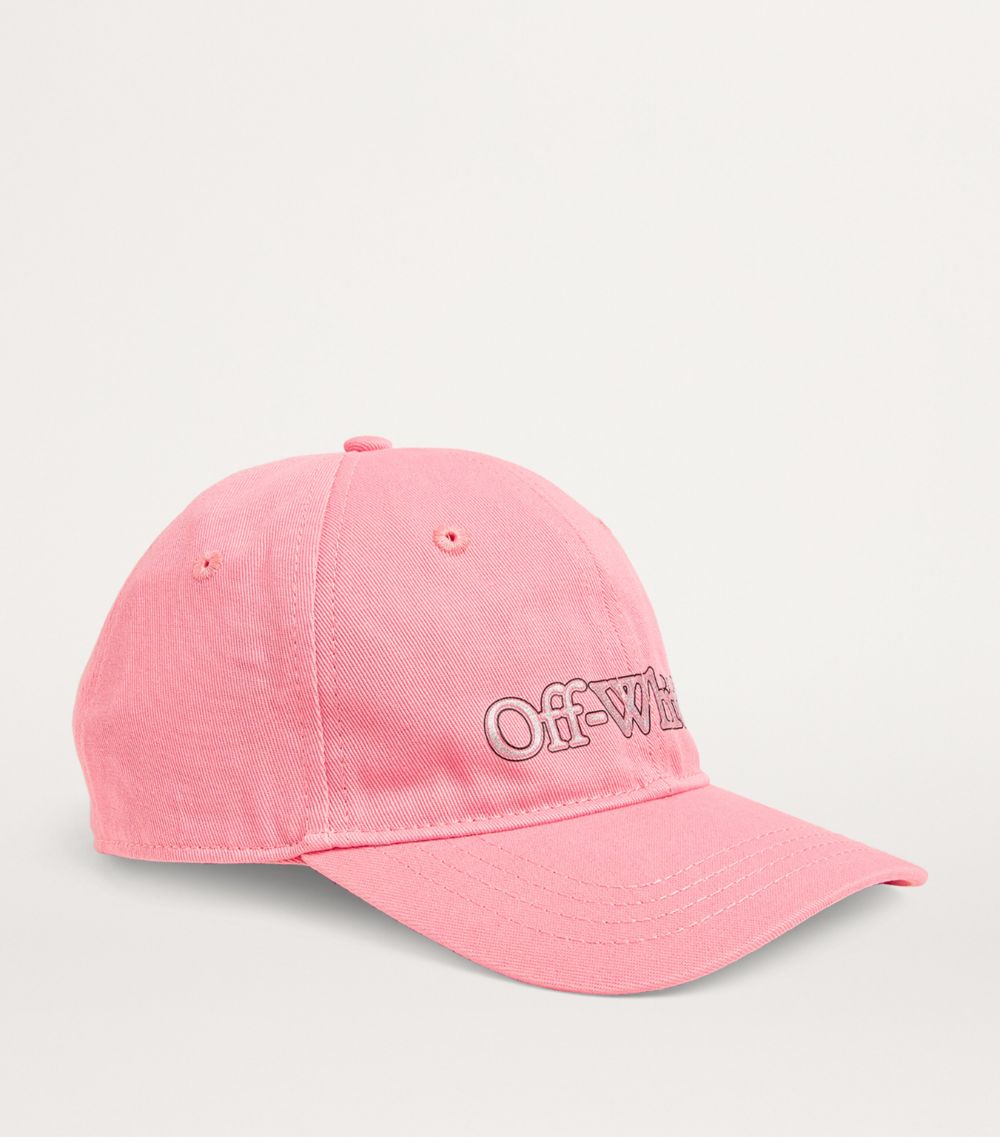 Off-White Kids Off-White Kids Cotton Logo Baseball Cap