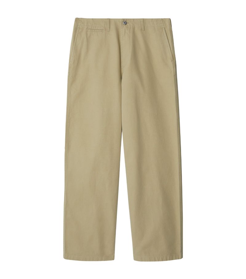 Burberry Burberry Cotton Relaxed Chinos