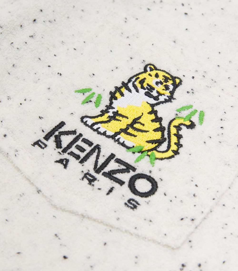 Kenzo Kids Kenzo Kids Cotton Embroidered Tiger Sweatpants (2-14 Years)