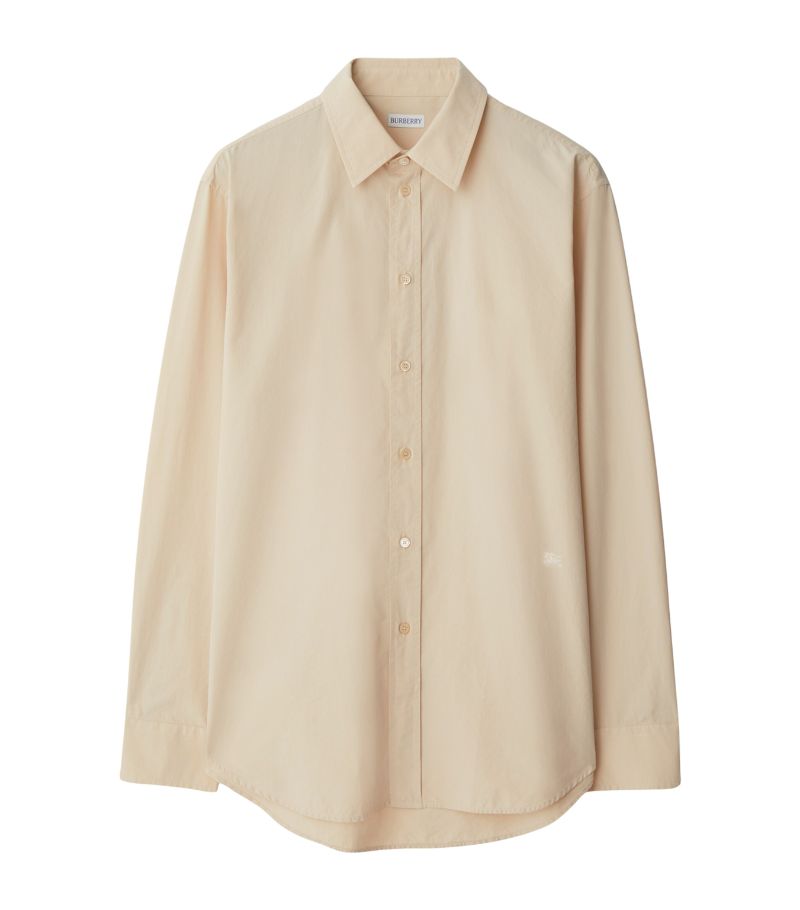 Burberry Burberry Cotton Edk Embroidery Shirt