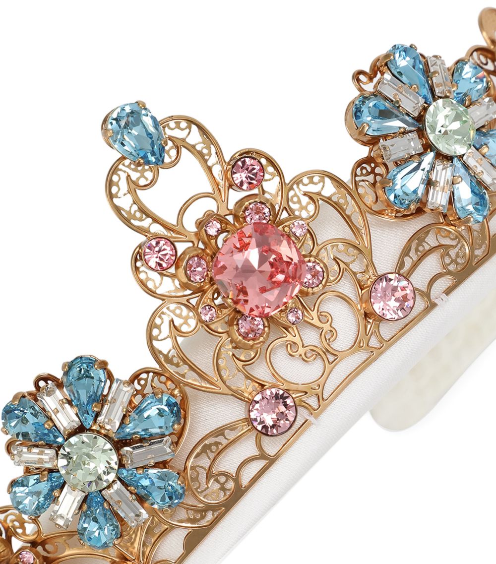 Dolce & Gabbana Dolce & Gabbana Kids Embellished Tiara Headband