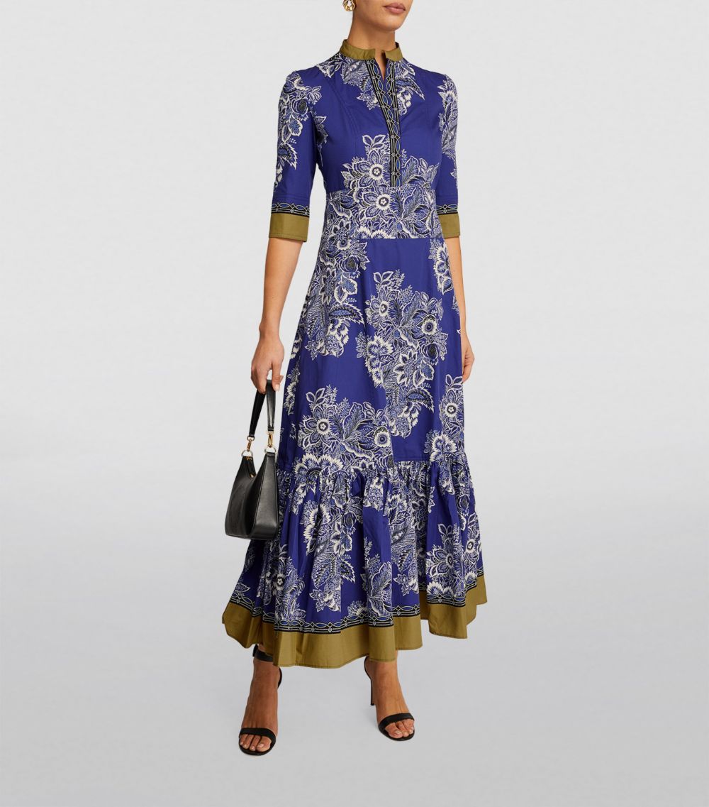 Etro Etro Cotton Printed Maxi Dress