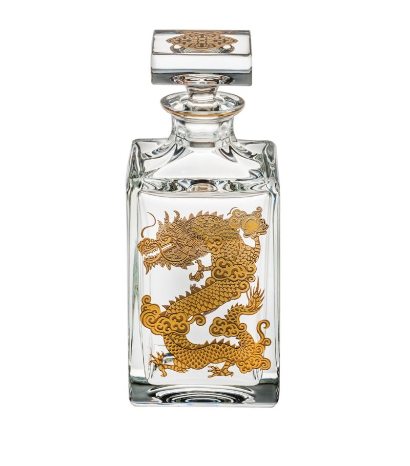Vista Alegre Vista Alegre Crystal Golden Dragon Whisky Decanter (800Ml)