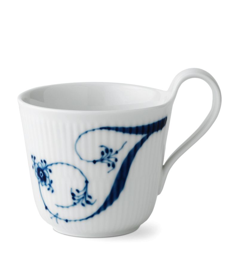 Royal Copenhagen Royal Copenhagen Porcelain Fluted Alphabet Mug