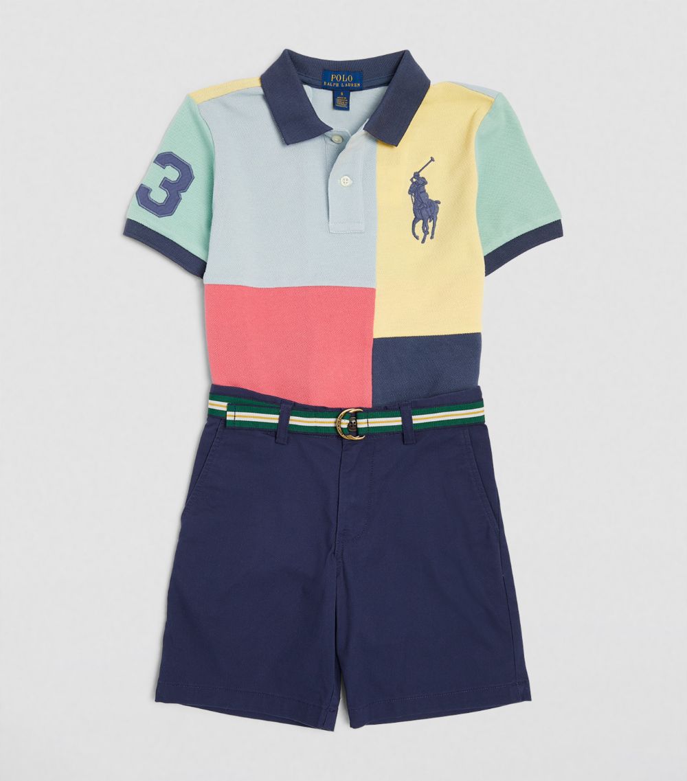 Ralph Lauren Kids Ralph Lauren Kids Polo Pony Colour-Block Polo Shirt (6-14 Years)