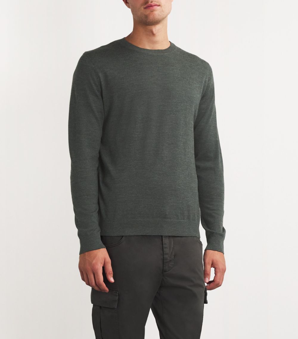 Falke Falke Virgin Wool Crew-Neck Sweater