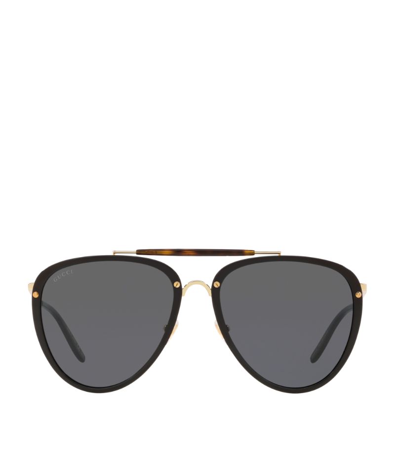 Gucci Gucci Acetate Pilot Sunglasses