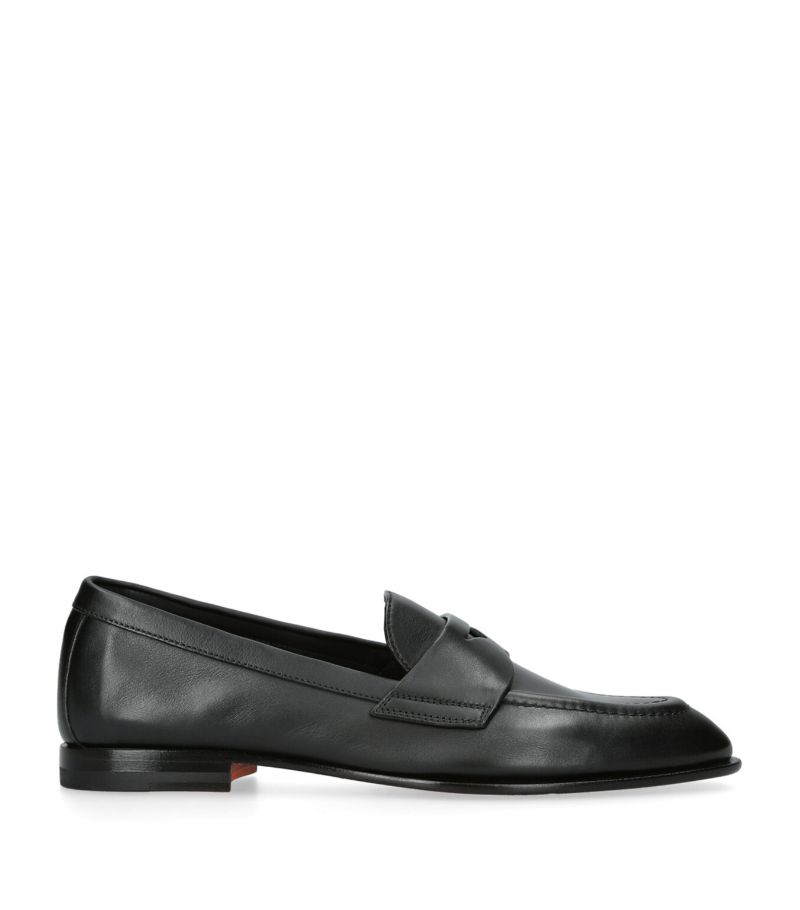 Santoni Santoni Leather Famed Loafers