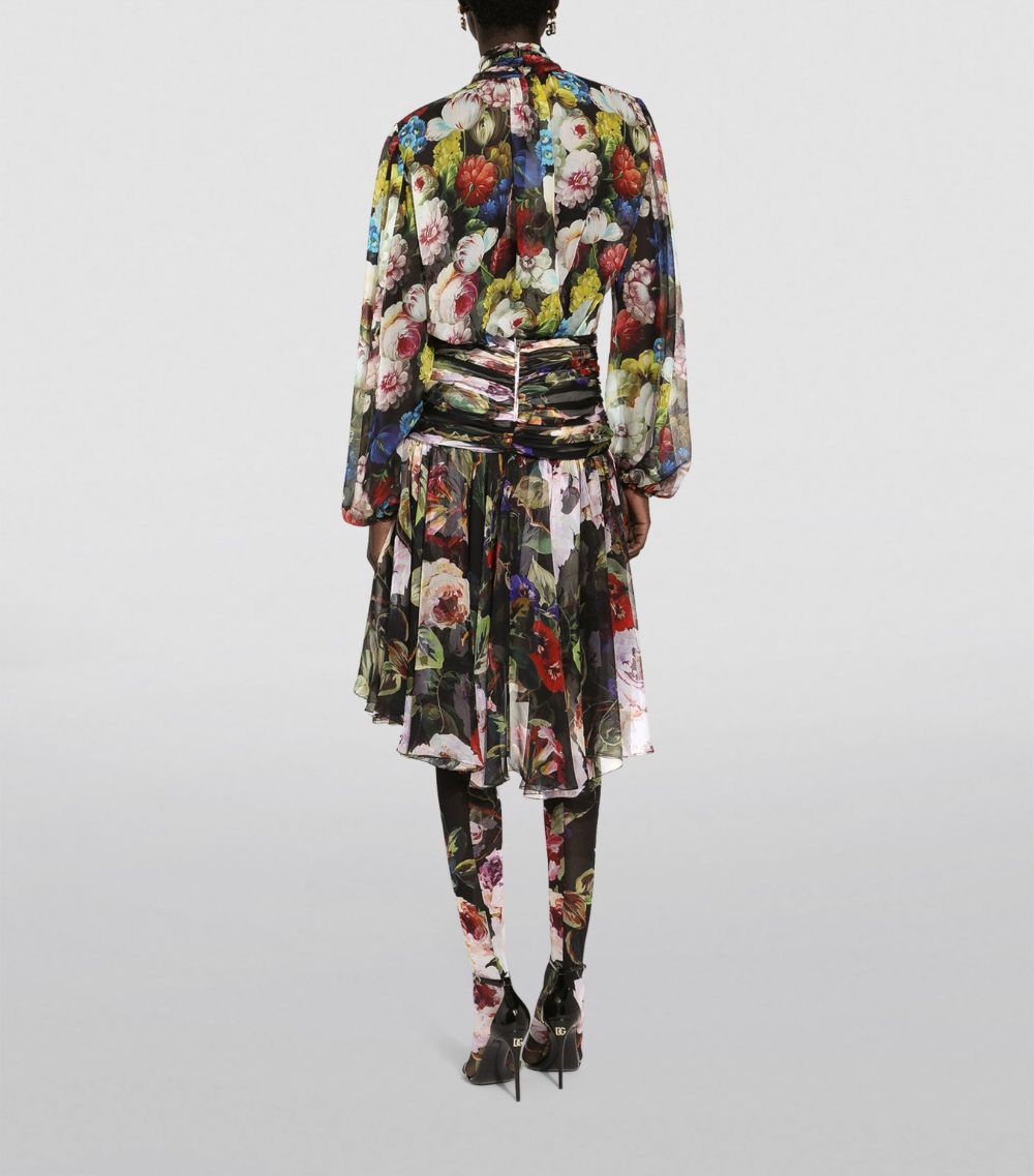 Dolce & Gabbana Dolce & Gabbana Silk Floral Blouse