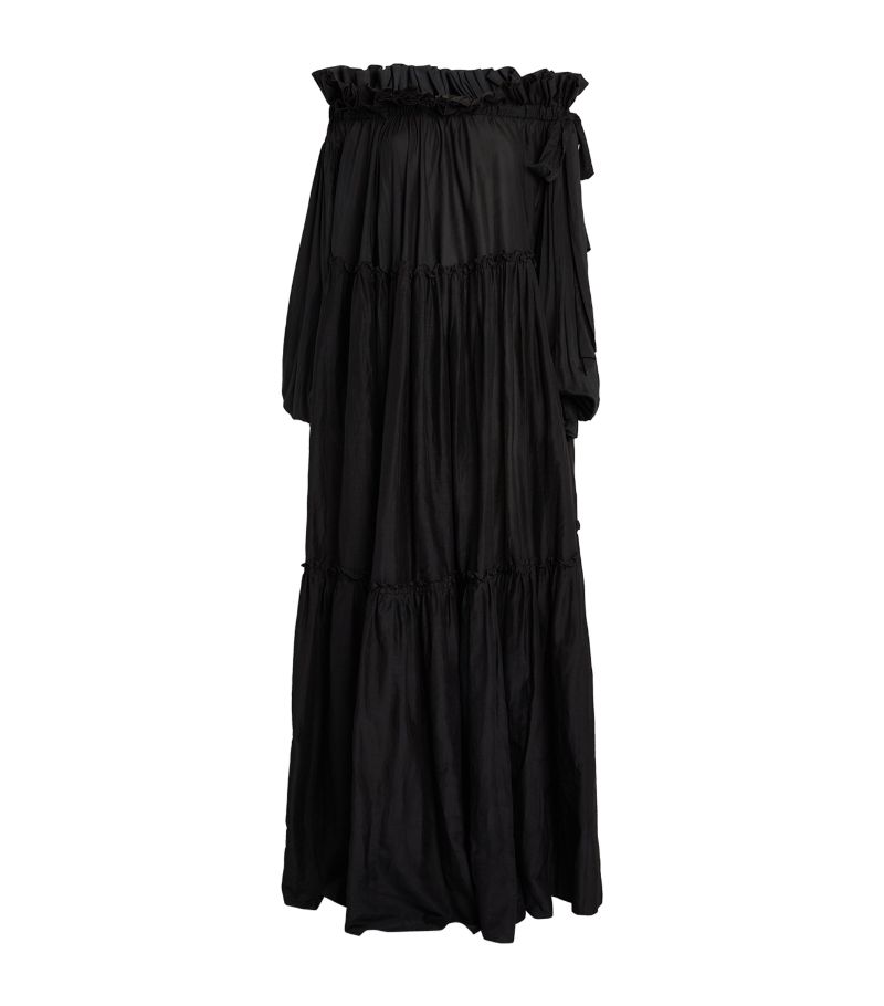 Torlowei Torlowei Silk-Cotton Adaeze Maxi Dress