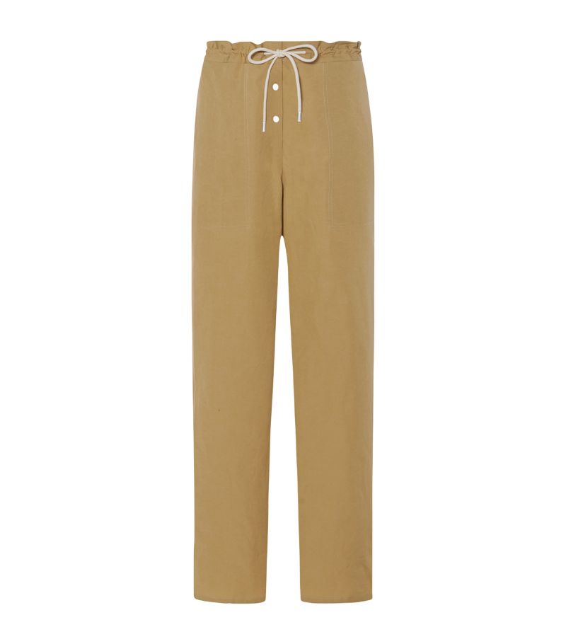 The Row The Row Bonnette Cotton Trousers